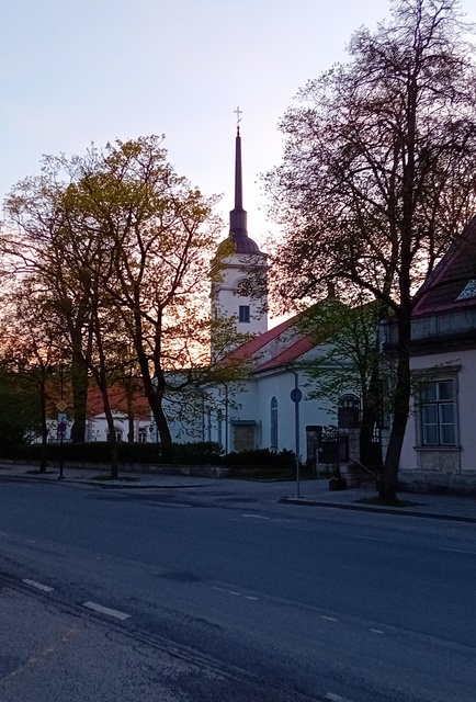 St. Laurentius Church in Kuressaare 1907 rephoto