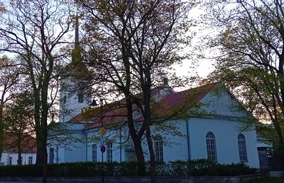 [kuressaare Laurentius Church] rephoto