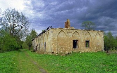 Estonia : old veski at Kiltsi castle = old Mühle in Kiltsi rephoto