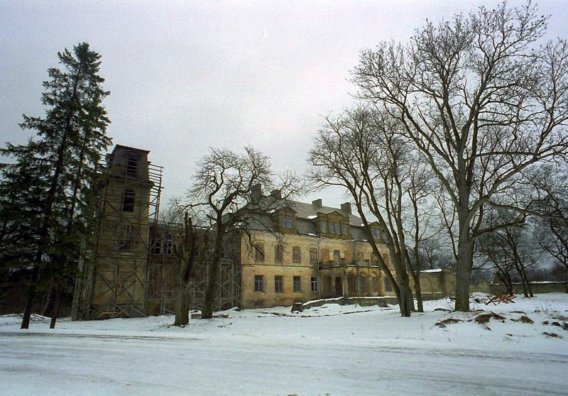 Malla mõisahoone. rephoto