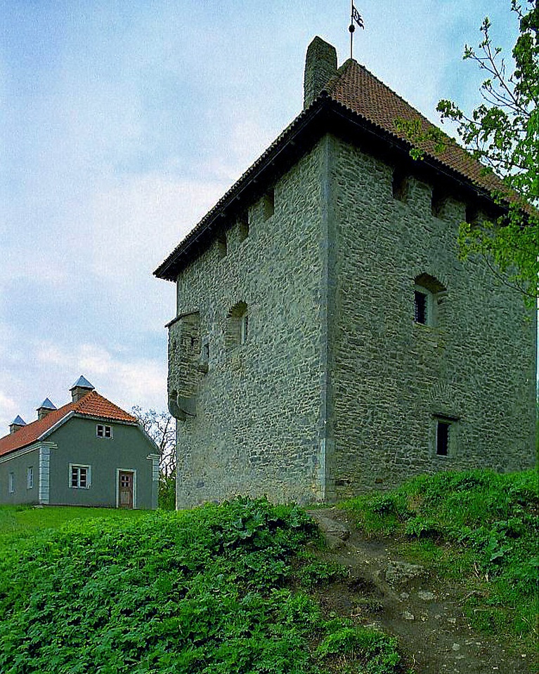 Vao linnus 9 - Vao vasallilinnus. Linnuse lääne ja põja külg. rephoto