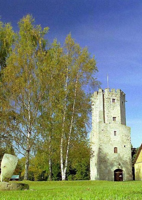 Porkuni mõisa väravatorn lõunast rephoto
