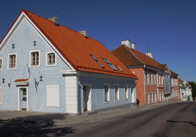 Vaade Tallinna tänavale Rakveres. rephoto