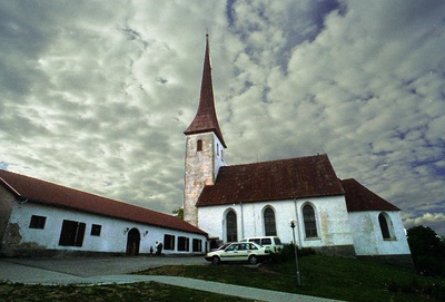 Rakvere vaade kirikuga. rephoto