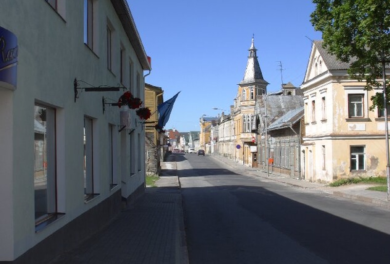 Pikk tänav, vaade põhja suunas rephoto