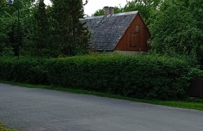 Karl Lõhmuse sepikoda Kõver 4 rephoto