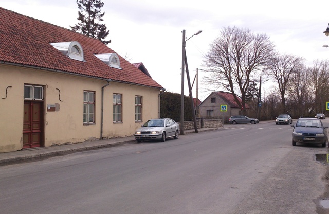 Kuressaare, sissesõit linna Tallinna tänavalt rephoto