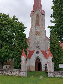 Juuru Mihkli e Miikaeli kirik. rephoto