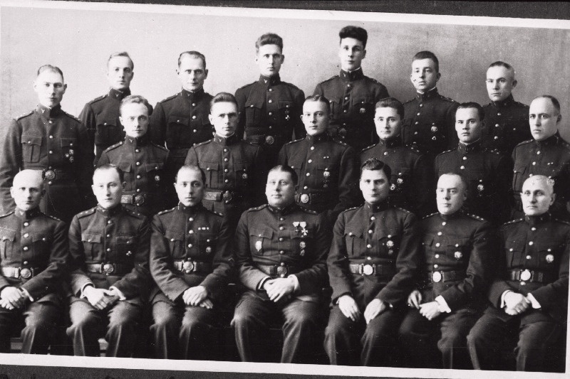Eesti Vabariigi Scotspataljoni ohvitseride kogu.