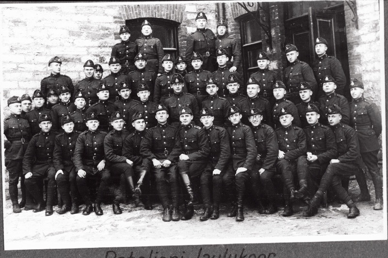 Eesti Vabariigi Scoutspataljoni laulukoor.