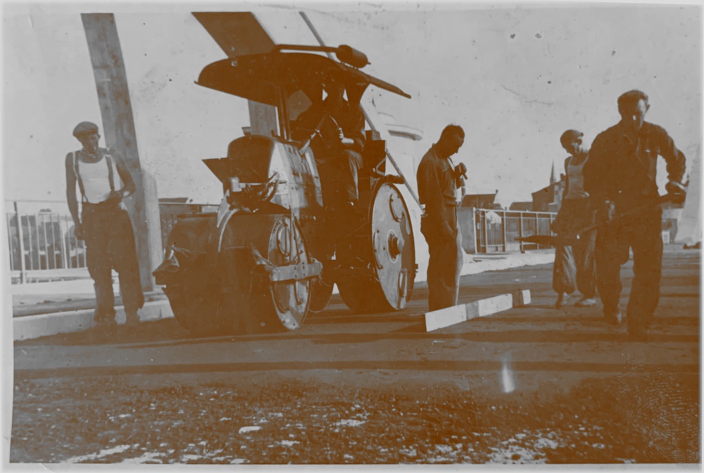 Pärnu Vana silla ehitus 1938.a.