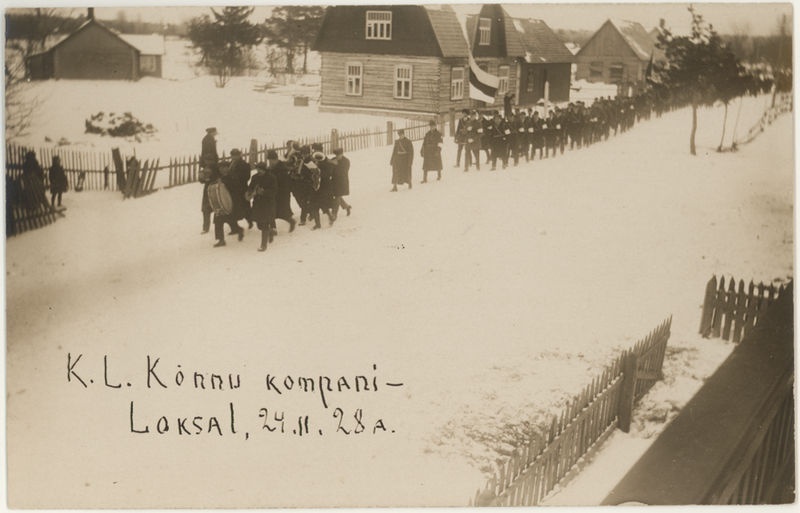 Kaitseliidu Kõnnu kompanii Loksal