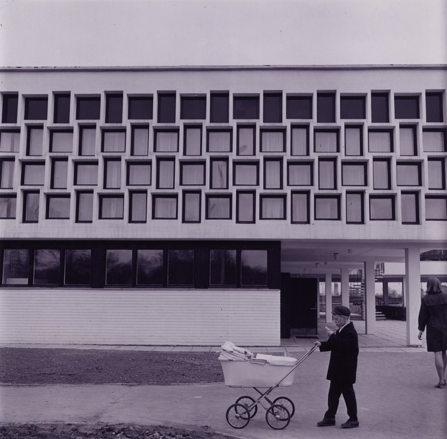 Restoran "Kaunas" Tartus, detailivaade. Arhitekt Voldemar Herkel