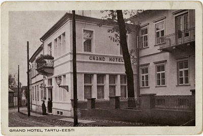 Grand Hotel, hilisem Toome Hotell ja Tartu Ülikooli Kliinikumi onkoloogia korpus, üldvaade  duplicate photo