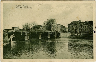 Tartu puusild, üldvaade  duplicate photo
