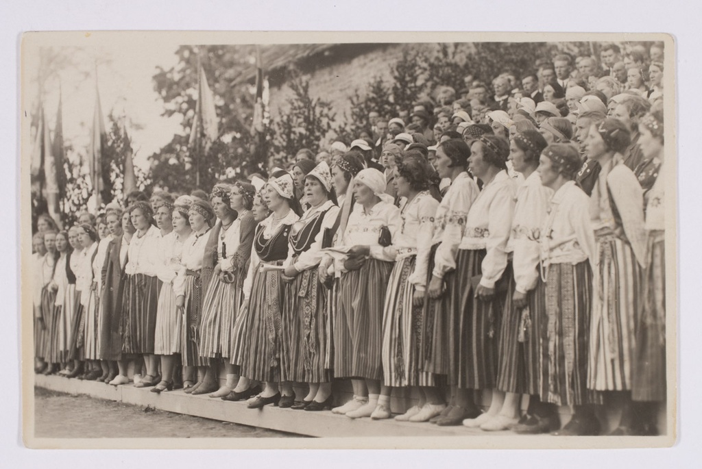 Esinejad Põltsamaa laulupäeval 1934.a.