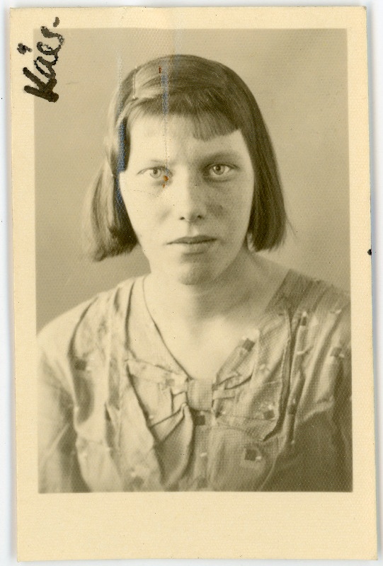 Bertha-Helene Hallman. Passitaotluse foto