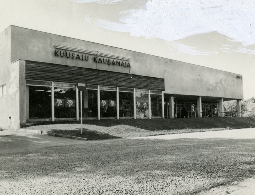 Kuusalu kaubamaja, vaade. Arhitekt Koidu Lassmann