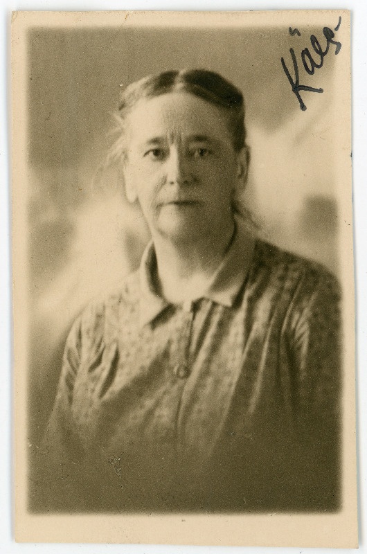 Johanna Hunnius. Passitaotluse foto
