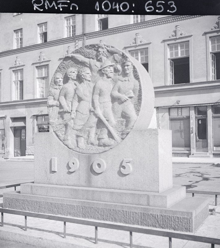 Tallinn, mälestusmärk 1905.a. sündmustele