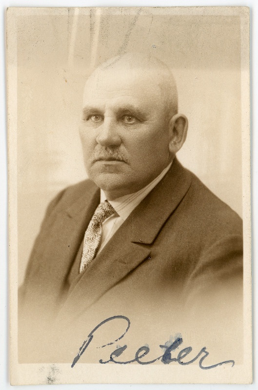 Peeter Jänes. Passitaotluse foto