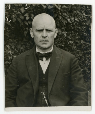 Hugo Järv. Passitaotluse foto  duplicate photo