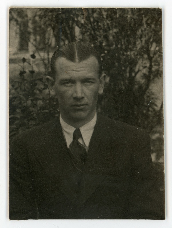 Eduard Järve. Passitaotluse foto