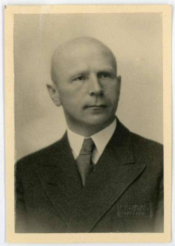 Oskar Kerson. Passitaotluse foto