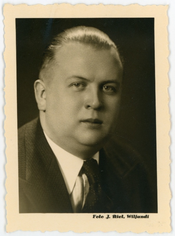 Peeter-Johannes Koorits. Passitaotluse foto
