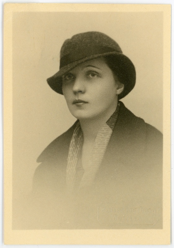 Hilja Lagus. Passitaotluse foto