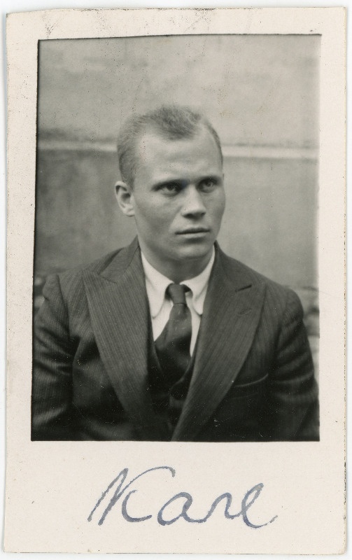 Karl Leesik. Passitaotluse foto