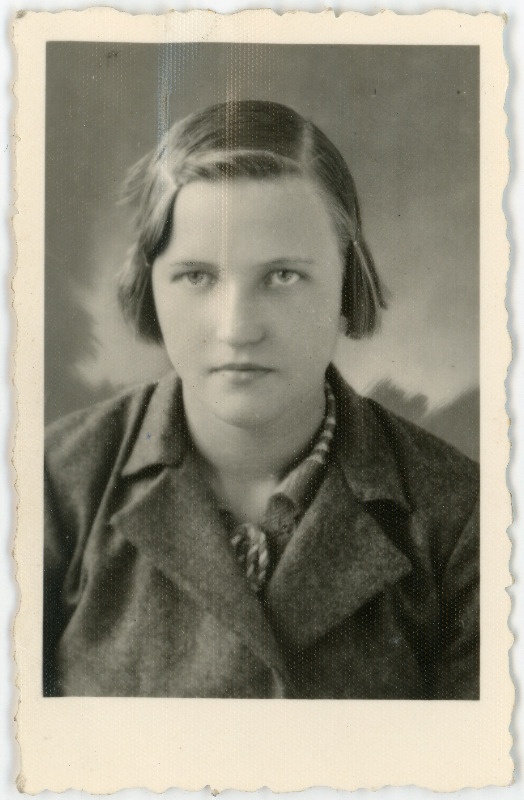 Elfriede Liljebäck. Passitaotluse foto