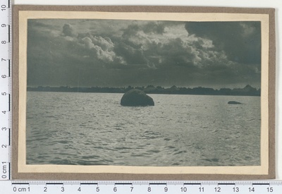 Voronja village, Lake Peipsi, Aleksander Nevski stone  duplicate photo