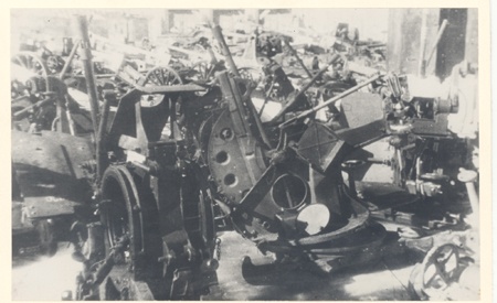 Teise maailmasõja sündmused Narvas. Trofeeks saadud saksa sõjatehnika