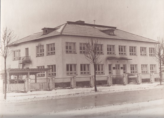 Narva vaade. Lasteaed Tuleviku tänaval.  1961.a.