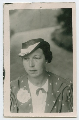 Gertrud Noreiko. Passitaotluse foto  duplicate photo