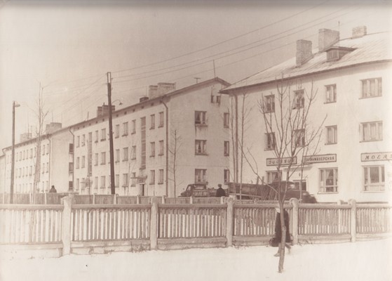 Narva vaade. Kommunaari tn. (Vestervalli).  1961.a.