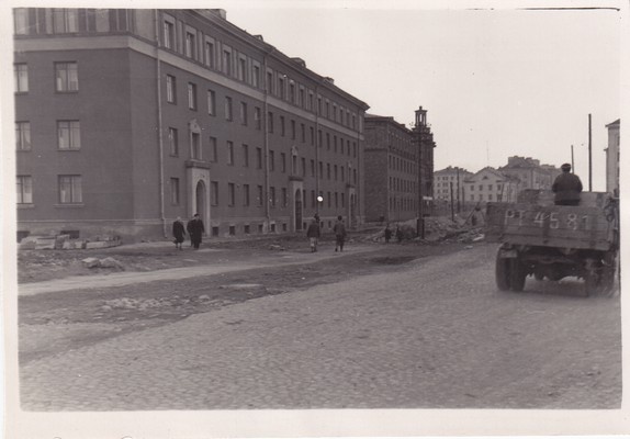 Narva. Majad Puškini tänaval.