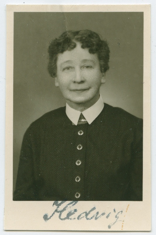 Hedvig Petersen. Passitaotluse foto