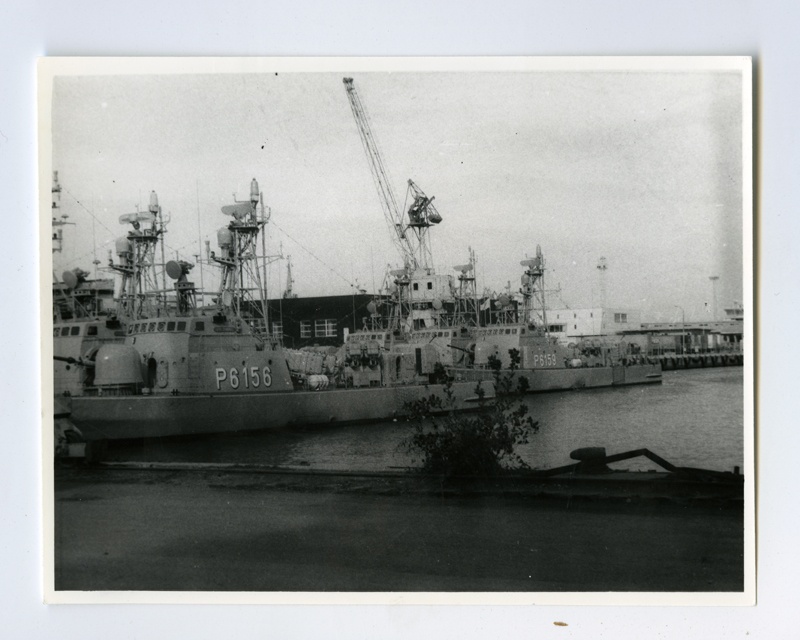 Saksa raketikaatrite visiit Tallinnasse, Admiraliteedi bassein
