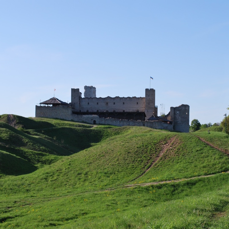 Rakvere Vallimägi ja linnusevaremed talvel rephoto