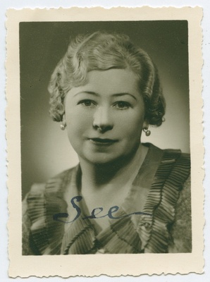 Johanna Rosenvald. Passitaotluse foto  duplicate photo