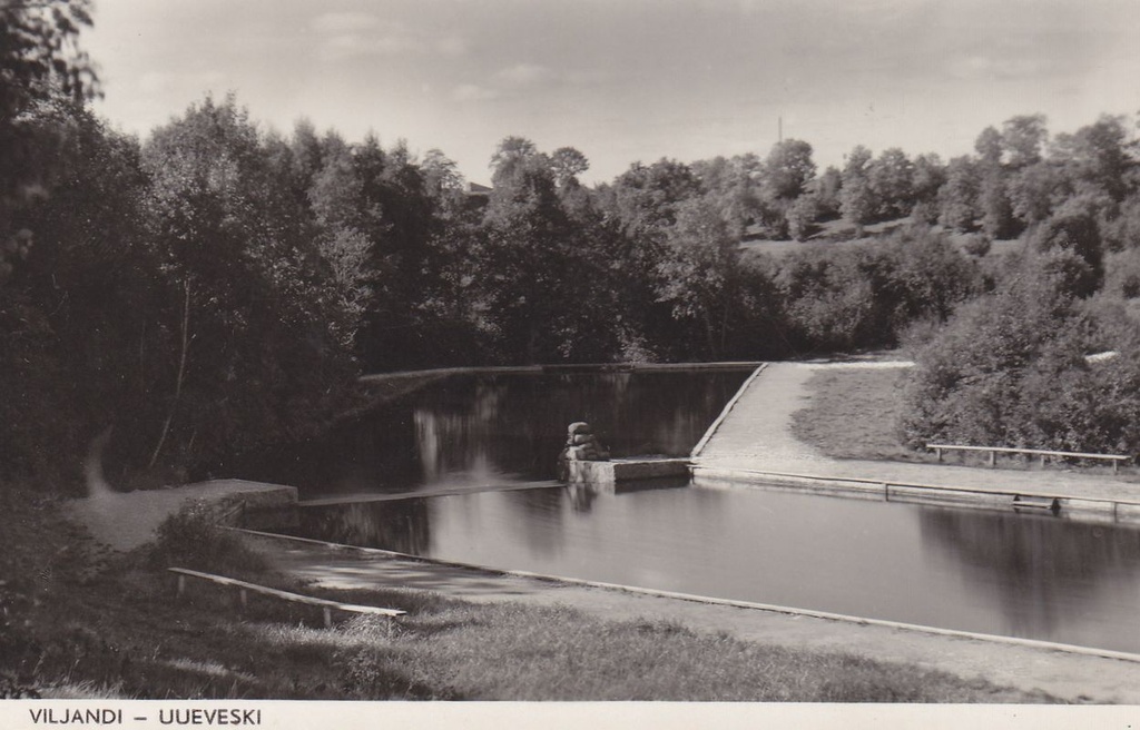 Vaade Viljandi Uueveski basseinidele