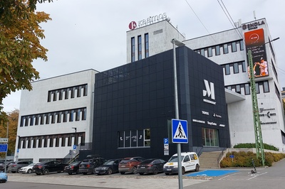 AS Eesti Telefoni hoone Endla tänaval. rephoto