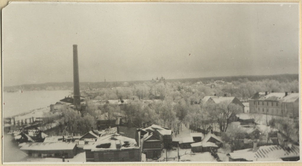 Vaade Narva-Jõesuu (Narva) tuletornist SSOst suunas