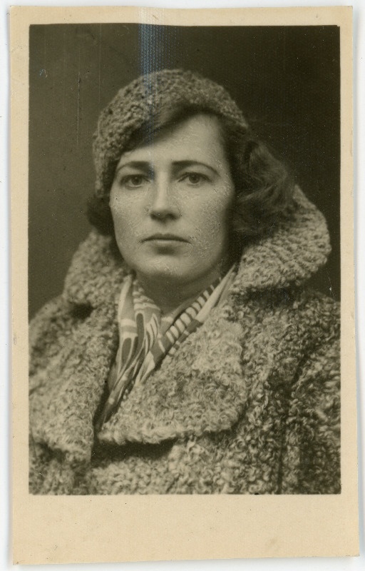 Käthe-Martha Sinisoff. Passitaotluse foto