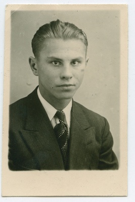 August Tomson. Passitaotluse foto  duplicate photo