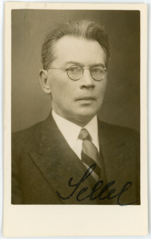 Friedebert Tuglas. Passitaotluse foto