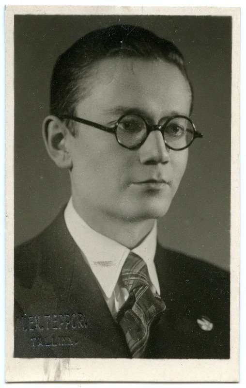 Aksel-Voldemar Vaik'i välispassi taotluse foto