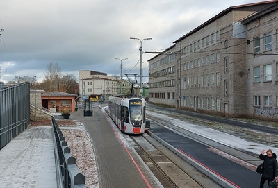 Tram station Tondil rephoto